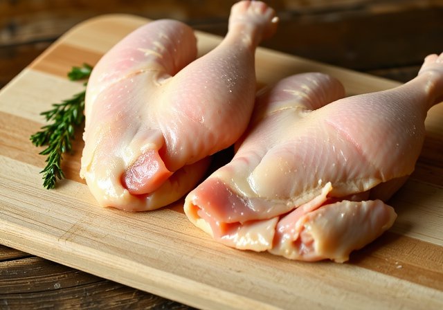 Organic poultry Seville chicken breasts, natural and fresh